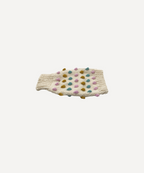 Handknitted Bobble Dog Jumper in Cream