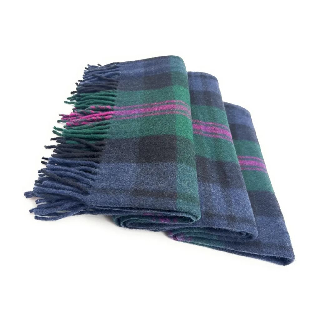 Baird Tartan Recycled Wool Blanket