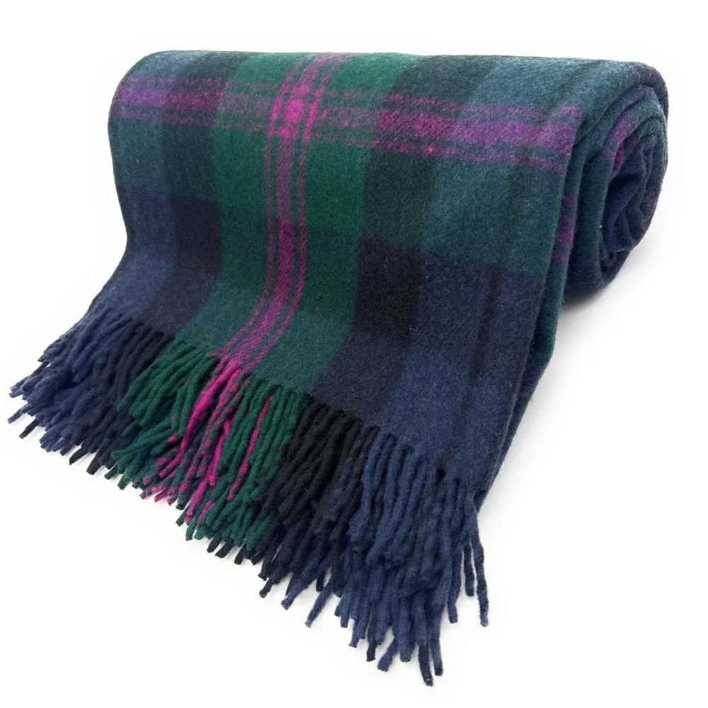 Baird Tartan Recycled Wool Blanket