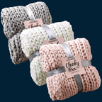 Chunky Cable Knit Throw